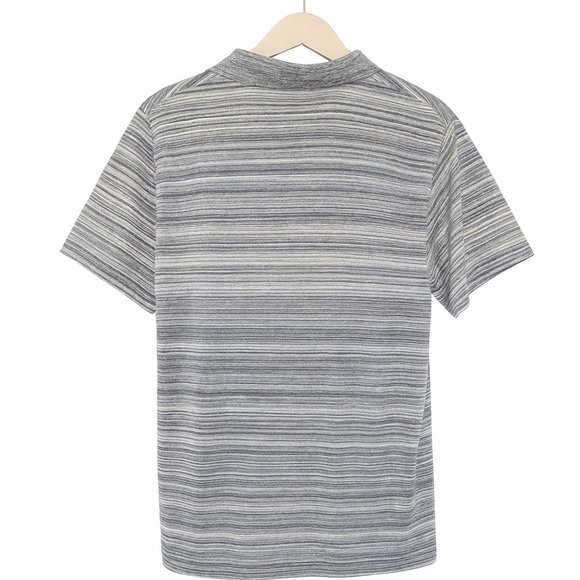 Riva Men's Size XL Blue Striped Golf Polo Shirt Dry-Fit PGA Athletic Casual. - Picture 2 of 2